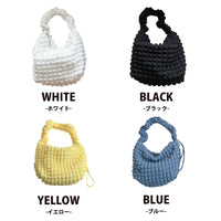 ポップコーンバッグ バッグ ぽこぽこ ショルダーA4サイズ 内ポケット ネコポス