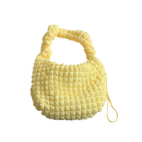 ポップコーンバッグ バッグ ぽこぽこ ショルダーA4サイズ 内ポケット ネコポス