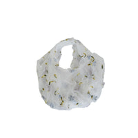 チュールバッグ レディースバッグ シースルー フラワー 刺繍 チュール エコバッグ ネコポス