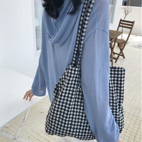 レディーストートバッグ エコバッグ チェック柄 ギンガムチェック ネコポス