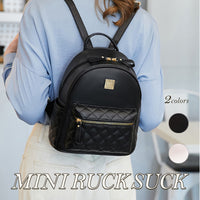 リュックサック キルティング レディース ミニリュック 内ポケット付 バッグ リボン 量産型 地雷系