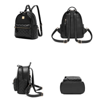 リュックサック キルティング レディース ミニリュック 内ポケット付 バッグ リボン 量産型 地雷系