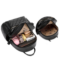 リュックサック キルティング レディース ミニリュック 内ポケット付 バッグ リボン 量産型 地雷系