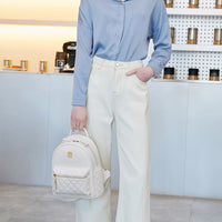 リュックサック キルティング レディース ミニリュック 内ポケット付 バッグ リボン 量産型 地雷系