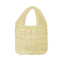 レディースバッグ メッシュ クロシェ トート 肩掛けうちわサイズ オタ活 ネコポス