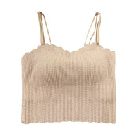 カップ付きキャミソール キャミソール タンクトップ ブラトップ レース インナー ネコポス