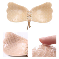 ヌーブラ 盛れる 美胸 レースアップブラ 紐付き 編み上げ パッド ネコポス