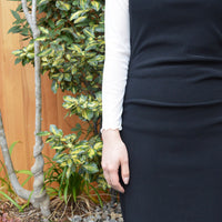 レース シアートップス ハイネック レースインナー インナー フリル 長袖 重ね着 ネコポス