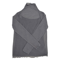 レース シアートップス ハイネック レースインナー インナー フリル 長袖 重ね着 ネコポス