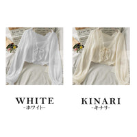 レーストップス レディースカーディガン シアートップス トップス カーディガン 長袖 ネコポス