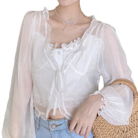 レーストップス レディースカーディガン シアートップス トップス カーディガン 長袖 ネコポス