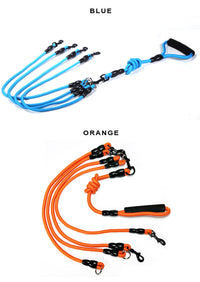 ドッグ リード 4頭引き