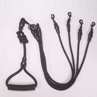 ドッグ リード 4頭引き