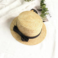 キッズ 麦わら帽子 ストローハット