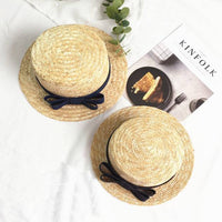 キッズ 麦わら帽子 ストローハット