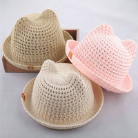 キッズ ベビー 麦わら帽子 ネコポス