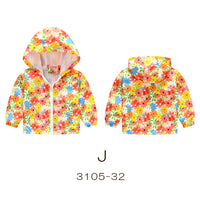 ウインドブレーカー キッズ 長袖 女の子 フード付き 軽量 防風 薄手 UV対策 子供服 コンパクト 上着 ネコポス