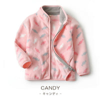 【在庫処分】キッズ アウター フリース ネコポス