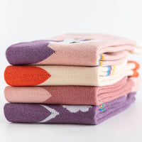 キッズ 靴下 ソックス 4足セット ネコポス