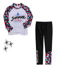 キッズ 水着 ラッシュガード ネコポス