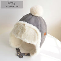 キッズ 帽子 フライトキャップ ネコポス