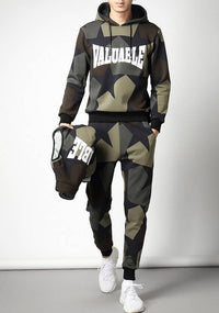 メンズ セットアップ 3点セット カモフラ