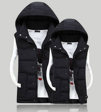 メンズ アウター 中綿ダウンベスト