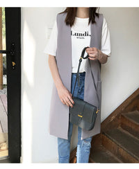 ロングコートジレ