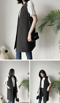 ロングコートジレ