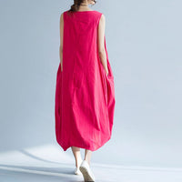 ノースリーブリネンワンピース ネコポス