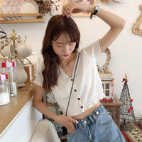 半袖ニットカーディガン ネコポス