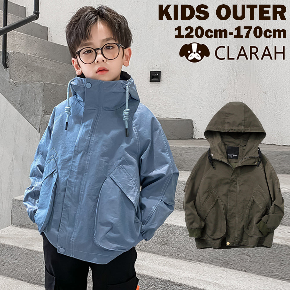 マウンテンパーカー キッズ ウインドブレーカー ネコポス – CLARAH